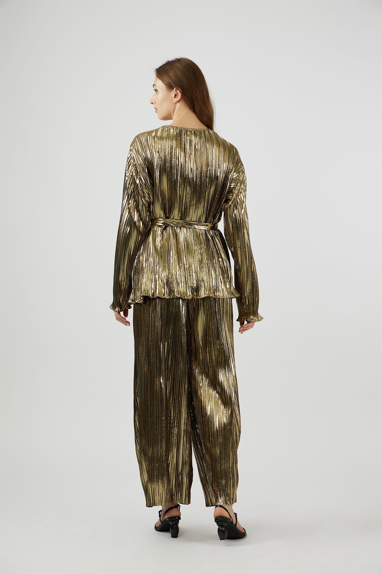 'Aurora' pleated co-ord set