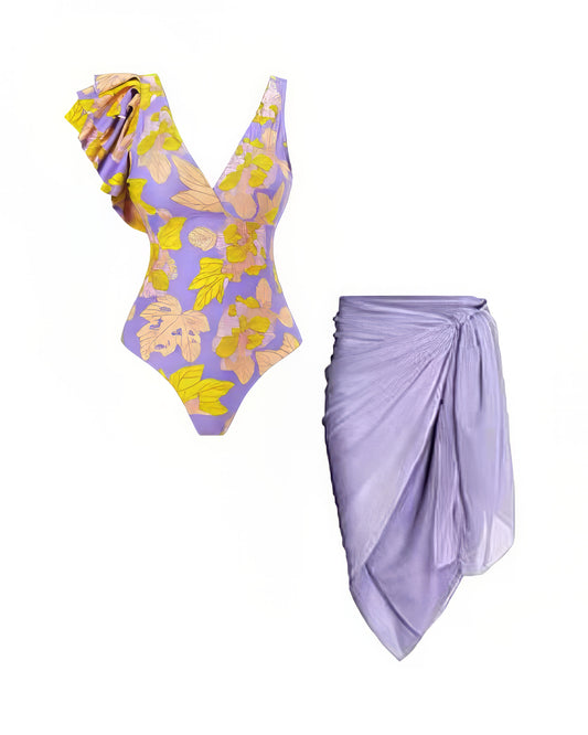 'Lavender Whimsy' swimsuit