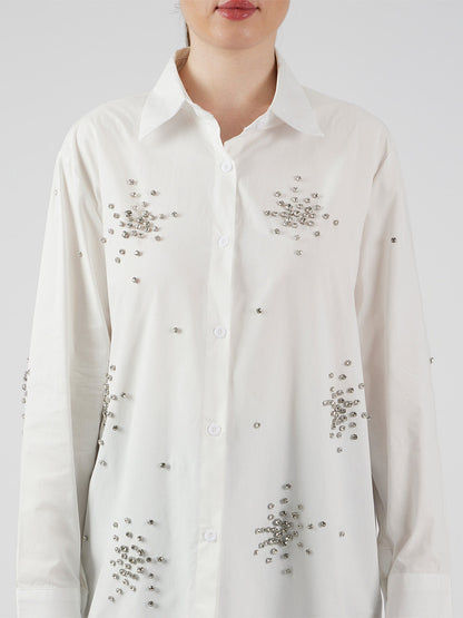 Sora' Embellished Shirt