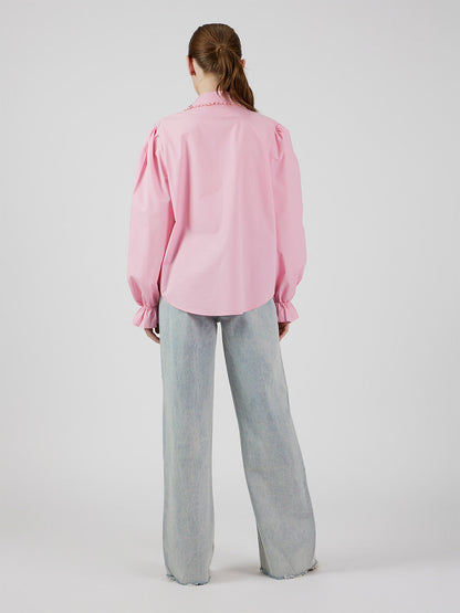 Sorbet' Ruffled Shirt